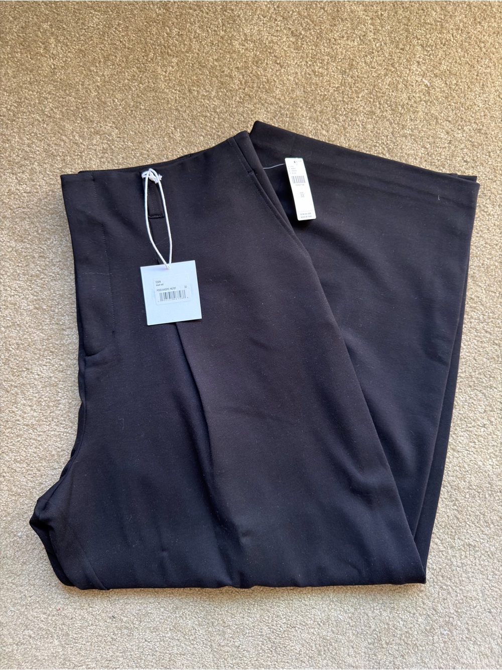 Pistola Eden High-Rise Pleated Ponte Dress Pant